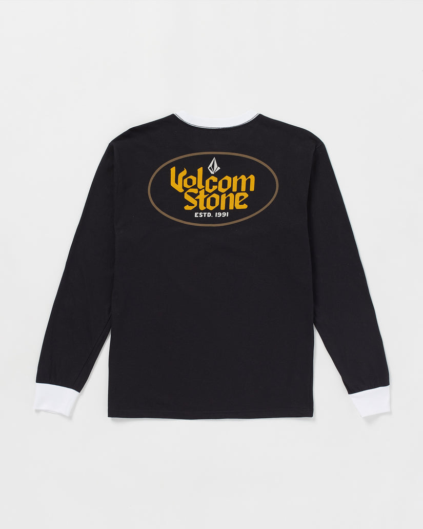 Volcom Cognac Long Sleeve Tee - BLACK - Sun Diego Boardshop