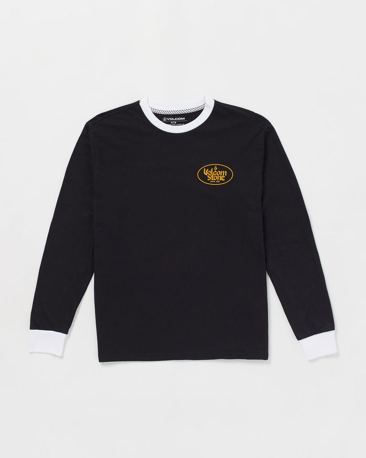 Volcom Cognac Long Sleeve Tee - BLACK - Sun Diego Boardshop