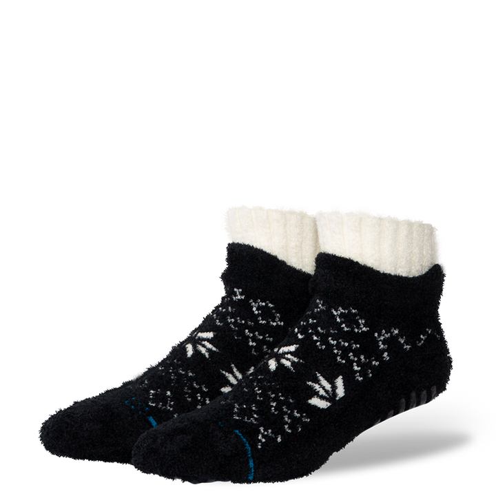 Stance Cozy Slipper Quarter Socks - Black