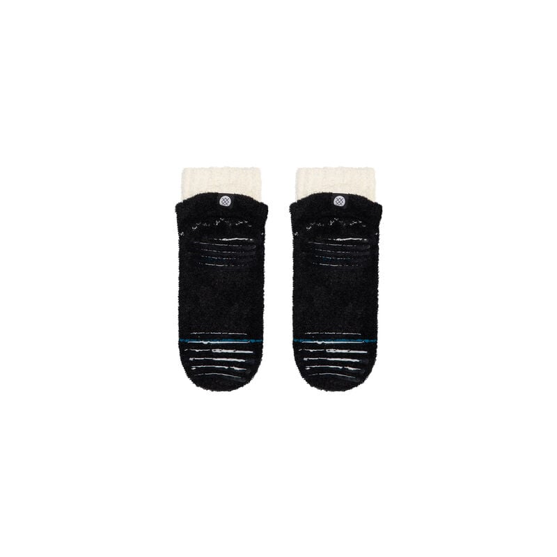 Stance Cozy Slipper Quarter Socks - Black