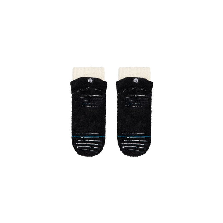 Stance Cozy Slipper Quarter Socks - Black