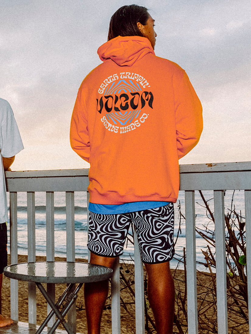 Volcom Terry Stoned Hoodie - TURBO ORANGE - Sun Diego Boardshop