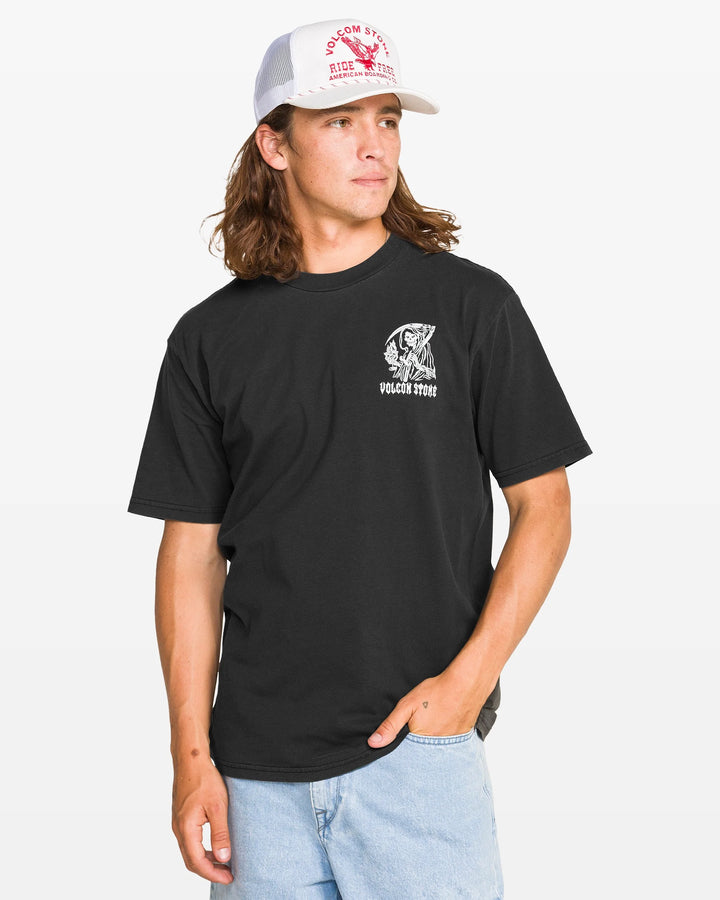 Volcom Men's Eternal Short Sleeve Tee - Black - Sun Diego Boardshop