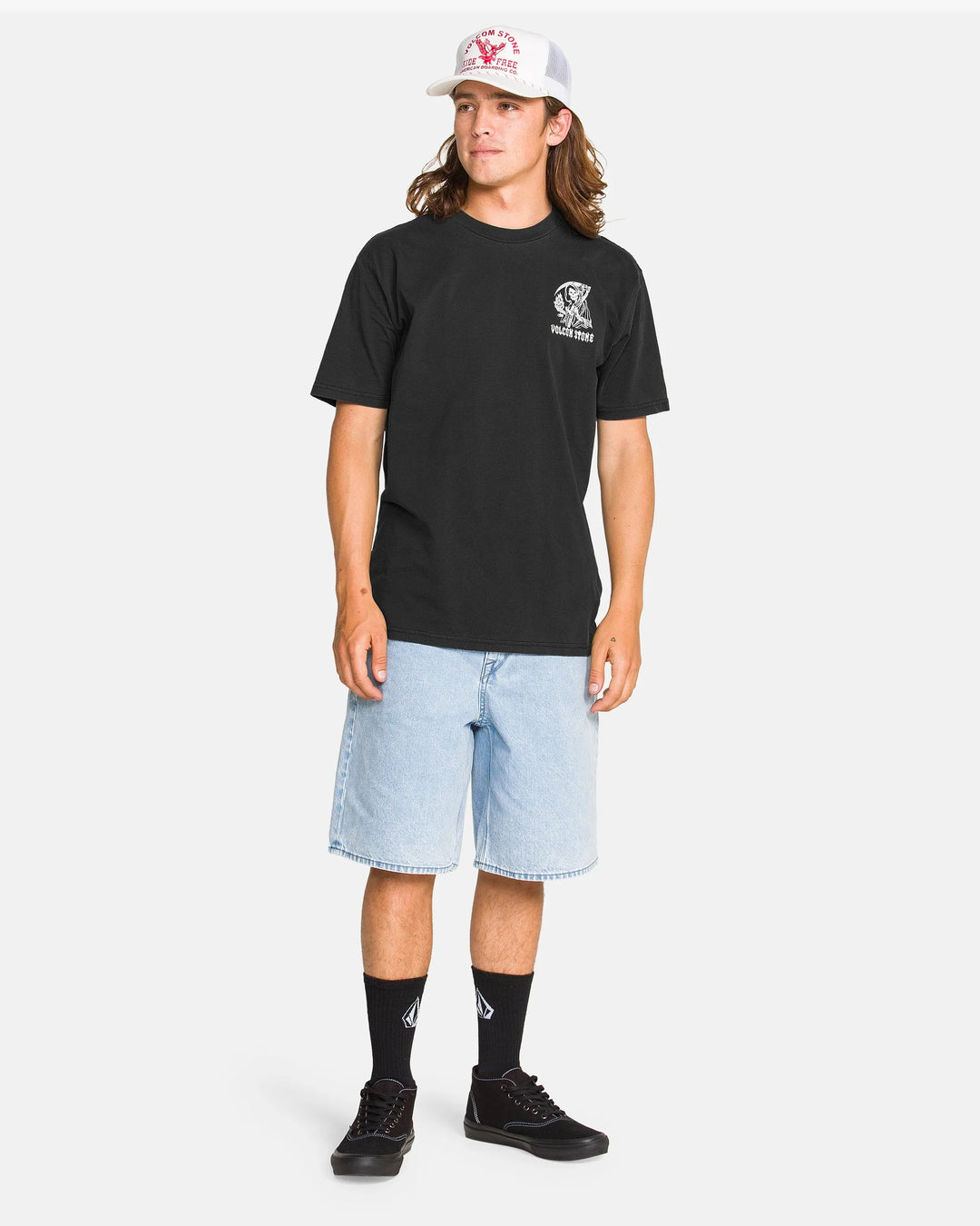 Volcom Men's Eternal Short Sleeve Tee - Black - Sun Diego Boardshop