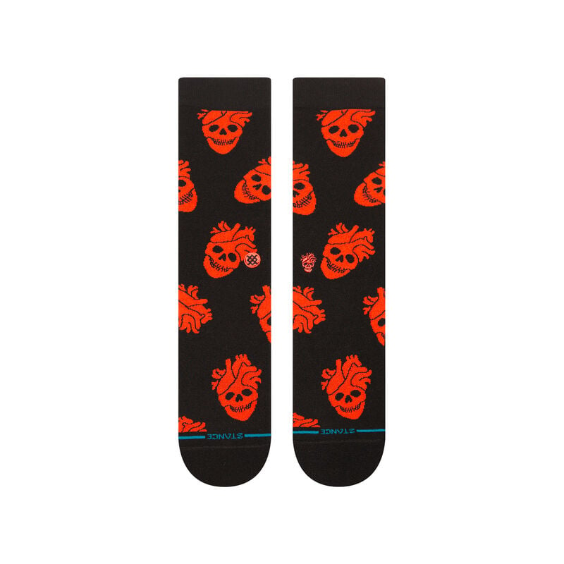 Stance Strange Love X Stance Cotton Crew Socks - BLACK - Sun Diego Boardshop