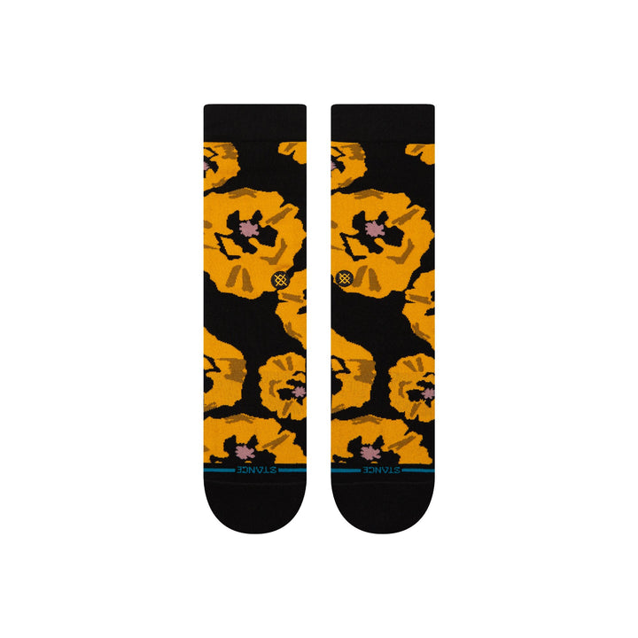 Stance Cotton Crew Light Cushion Socks - BLACK - Sun Diego Boardshop