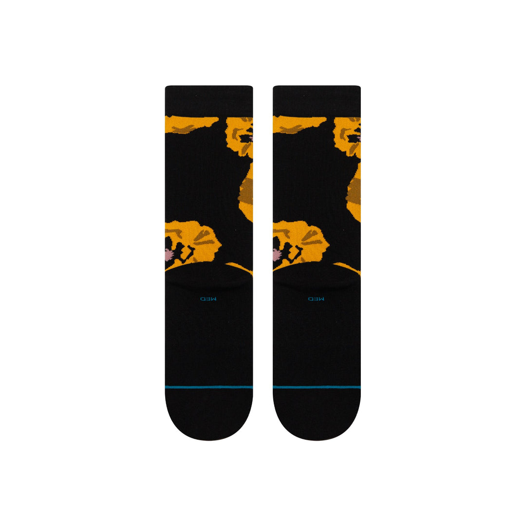 Stance Cotton Crew Light Cushion Socks - BLACK - Sun Diego Boardshop