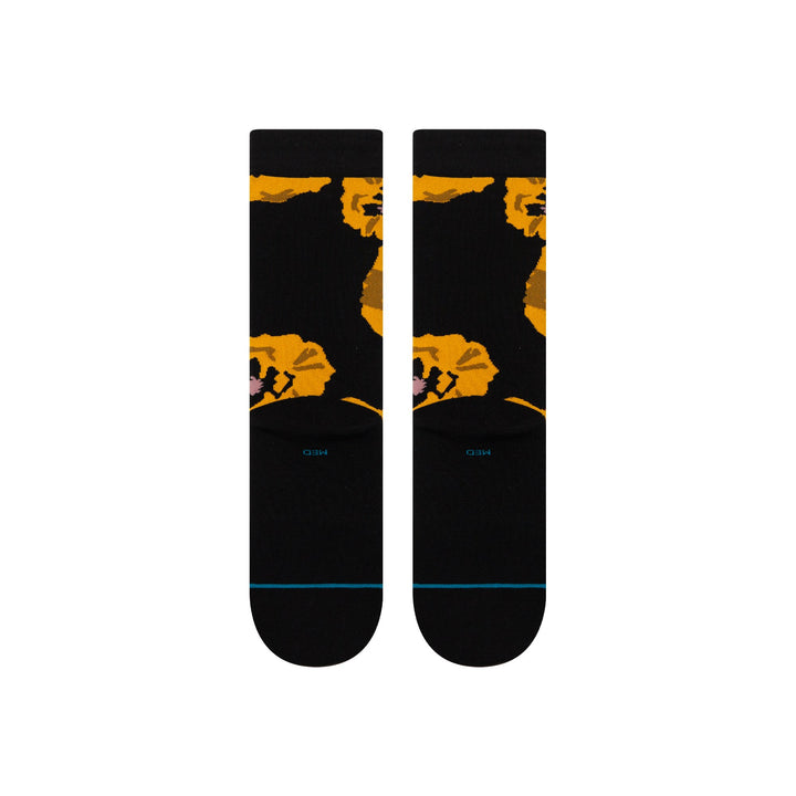 Stance Cotton Crew Light Cushion Socks - BLACK - Sun Diego Boardshop