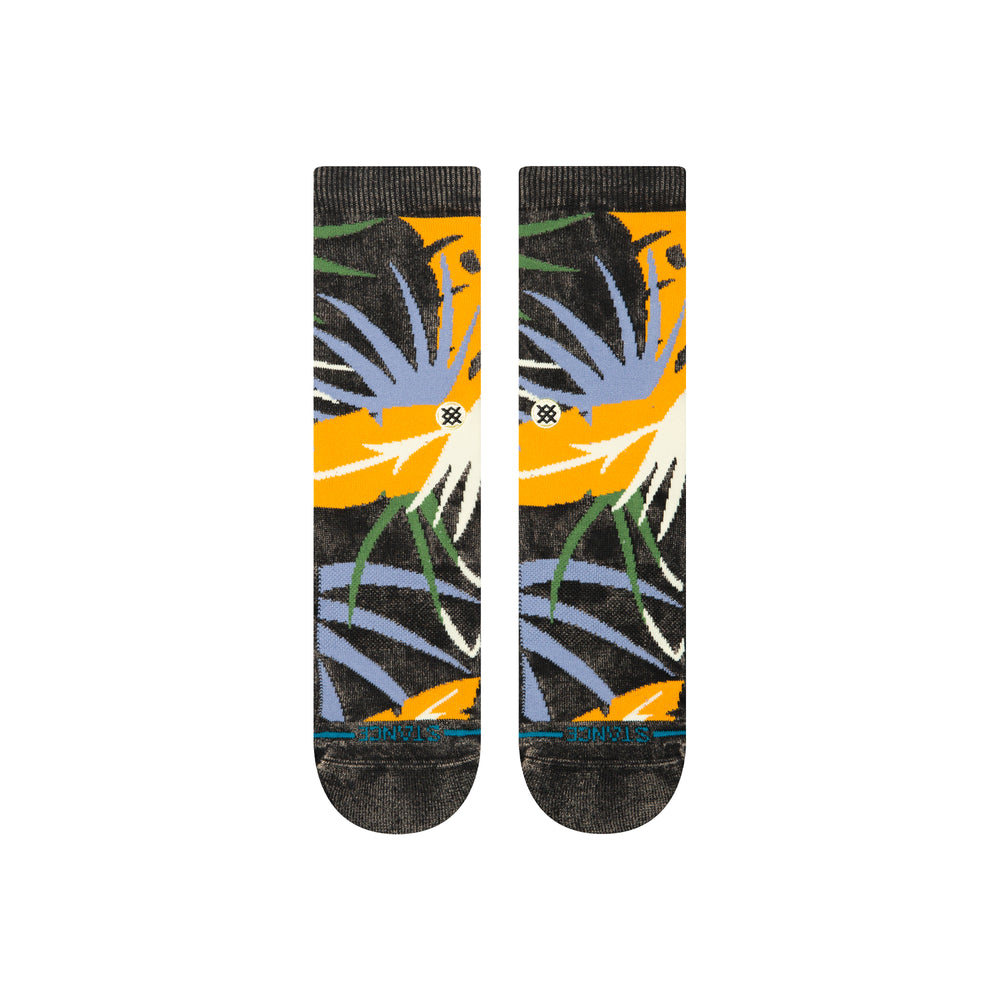 Stance Cotton Crew Yacht Club Medium Cushion Socks - BLACK - Sun Diego Boardshop