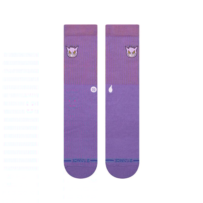Stance Gengar Crew Socks - Purple - Sun Diego Boardshop