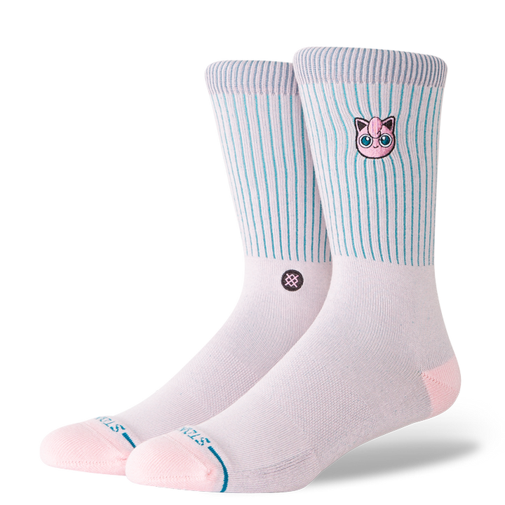 Stance Jigglypuff Crew Socks - Pink - Sun Diego Boardshop