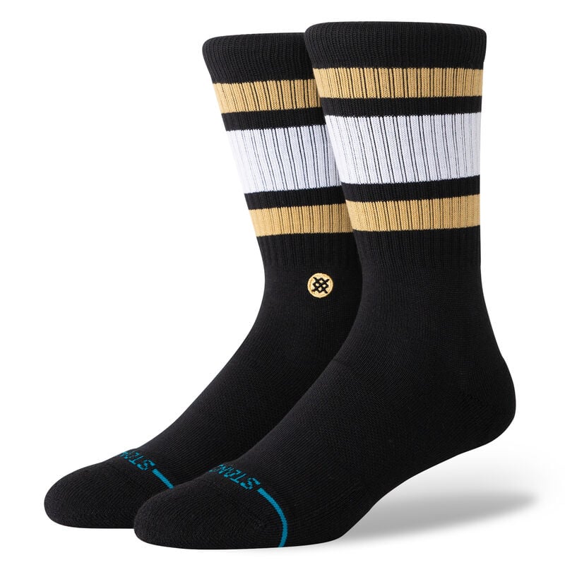 Stance BOYD CREW SOCKS - BLACK BROWN - Sun Diego Boardshop