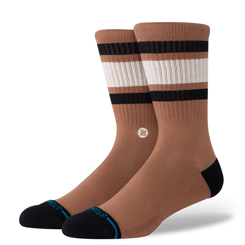 Stance Boyd Crew Socks - Dark Roast - Sun Diego Boardshop