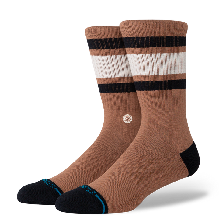 Stance Boyd Crew Socks - Dark Roast - Sun Diego Boardshop