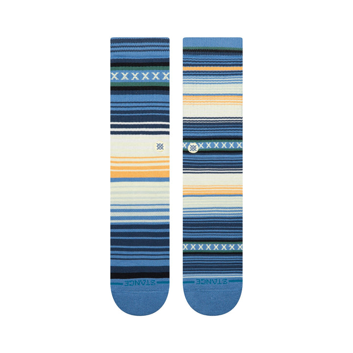 Stance Men's Curren St Crew Sock - Capri Blue - Sun Diego Boardshop