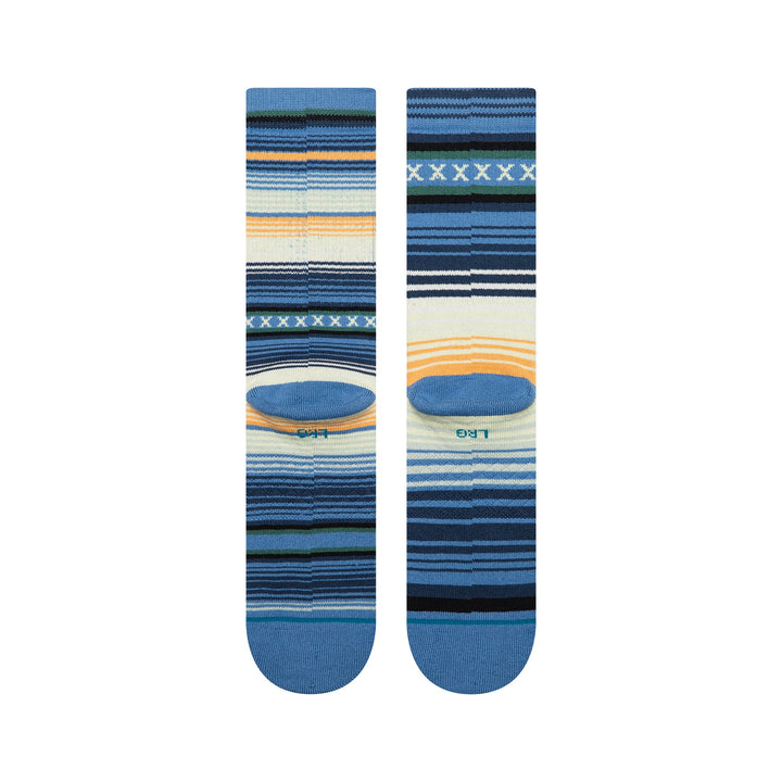 Stance Men's Curren St Crew Sock - Capri Blue - Sun Diego Boardshop