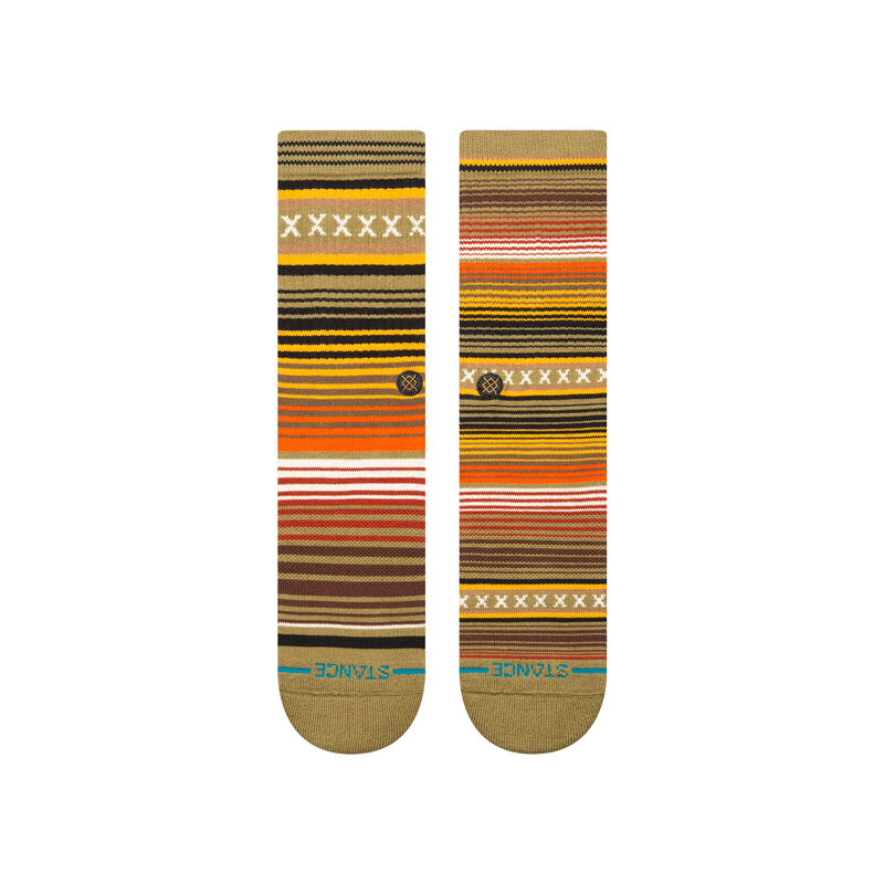 Stance Curren Crew Socks - CHIVE - Sun Diego Boardshop