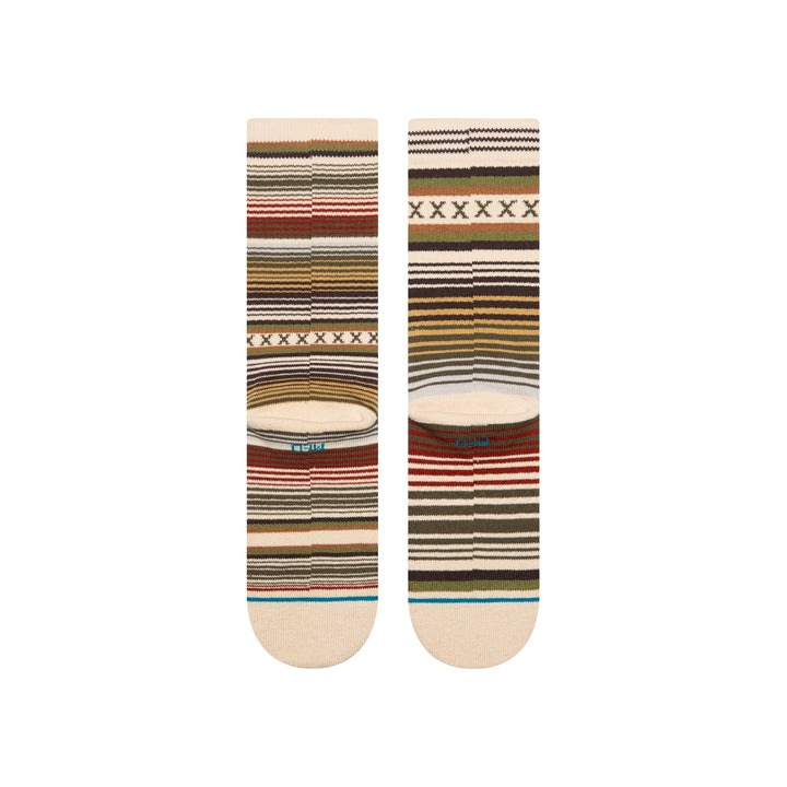 Stance Curren Crew Socks - TAN - Sun Diego Boardshop