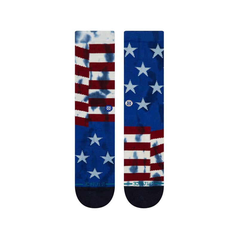 Stance The Banner Cotton Crew Medium Cushion Socks - NAVY - Sun Diego Boardshop