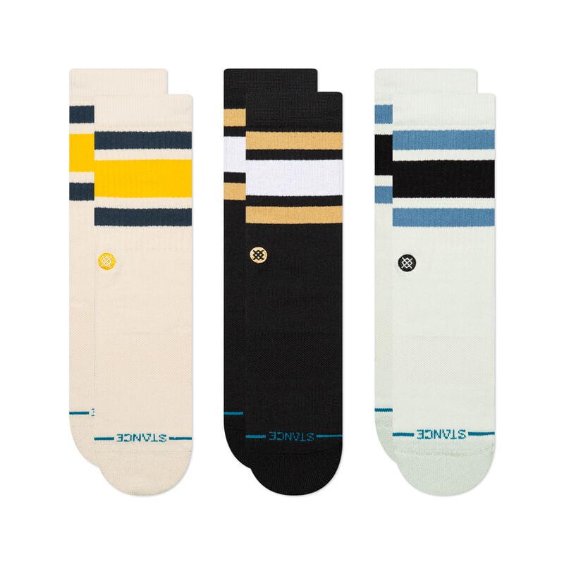 Stance COTTON CREW SOCKS 3 PACK - CREAM - Sun Diego Boardshop