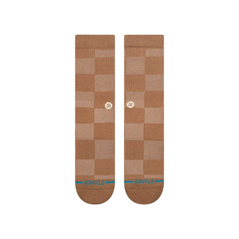 Stance Down And Out Cottom Crew Socks - Brown - Sun Diego Boardshop