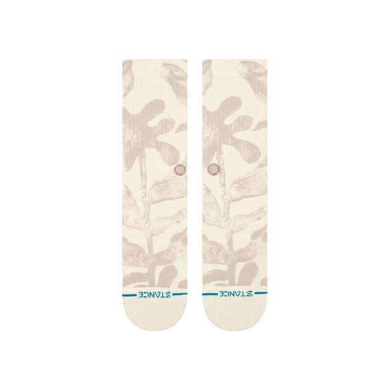 Stance Cotton Crew Flora Cruz Medium Cushion Socks - CANVAS - Sun Diego Boardshop