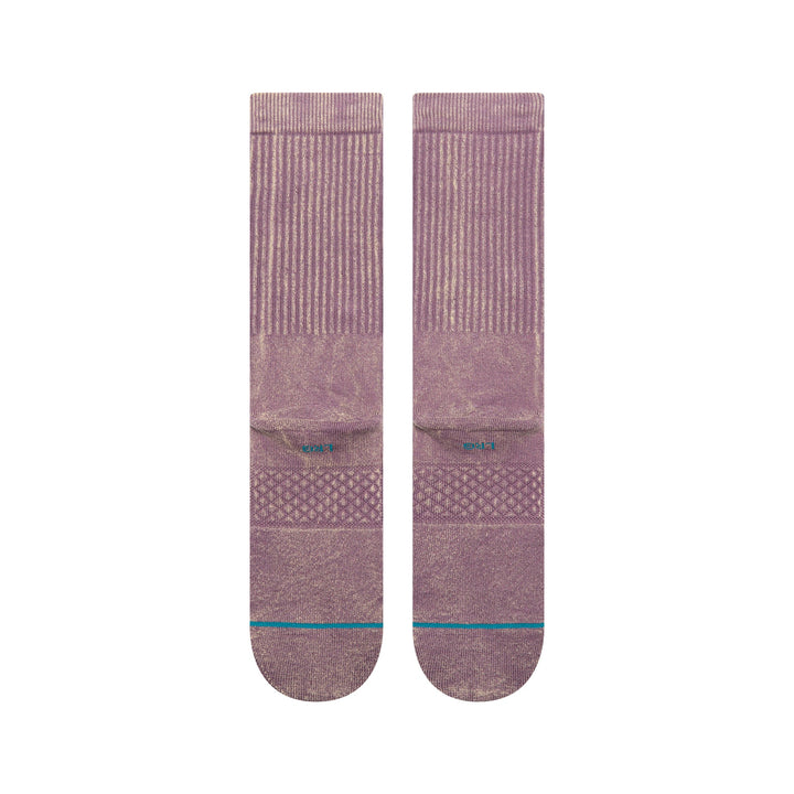 Stance Icon Dyed Crew Socks - Plum - Sun Diego Boardshop