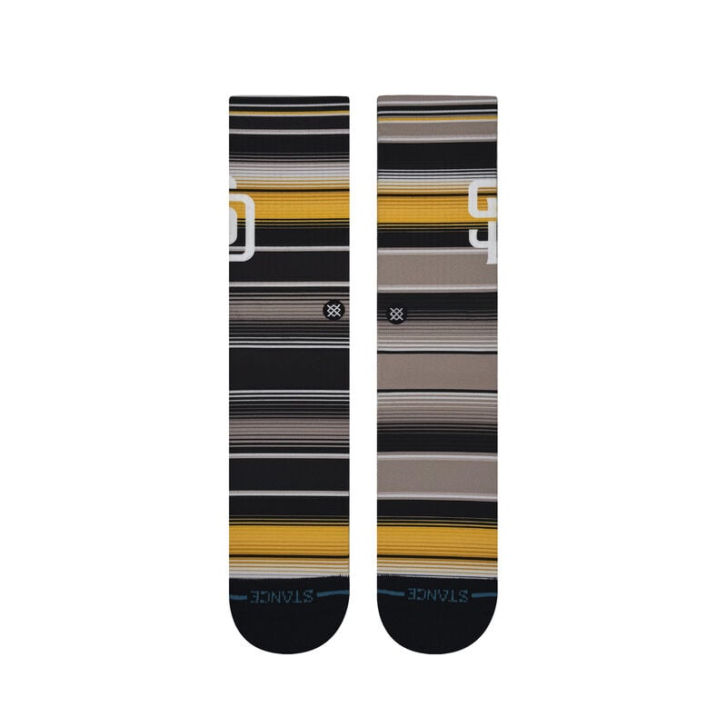 Stance Mlb Padres Serape Poly Crew Socks - Yellow - Sun Diego Boardshop
