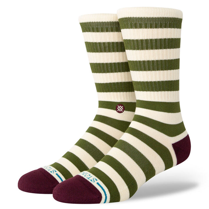 Stance Brenton Cotton Crew Socks - GREEN - Sun Diego Boardshop