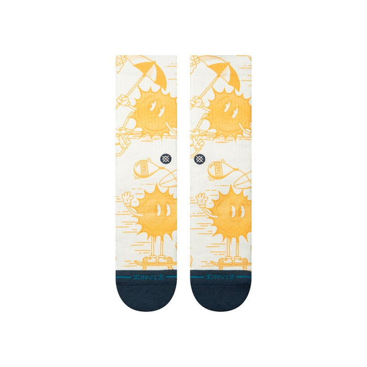 Stance POLY BLEND CREW SOCKS - SONNY YELLOW - Sun Diego Boardshop