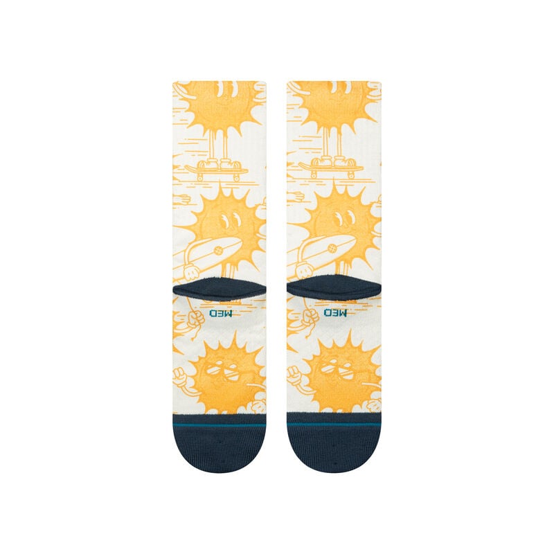 Stance POLY BLEND CREW SOCKS - SONNY YELLOW - Sun Diego Boardshop