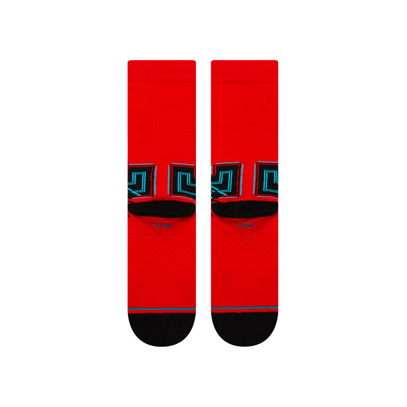 Stance PAC MAN X CREW SOCKS - RED - Sun Diego Boardshop