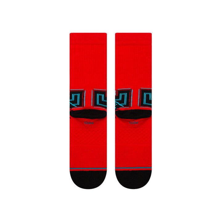 Stance PAC MAN X CREW SOCKS - RED - Sun Diego Boardshop