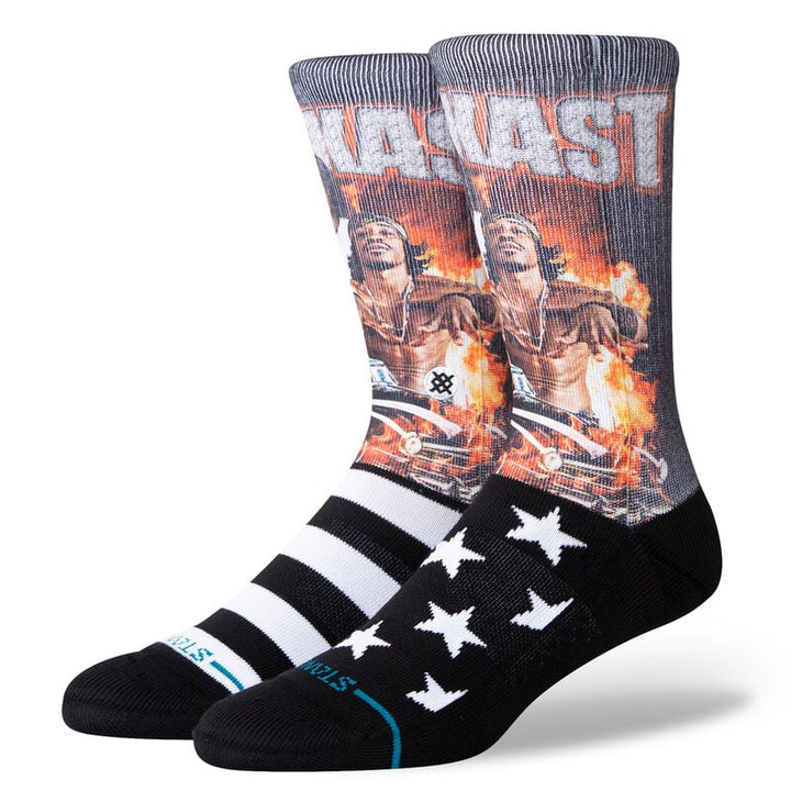 Stance Outkast X Stance Stankonia Poly Crew Socks - BLACK - Sun Diego Boardshop