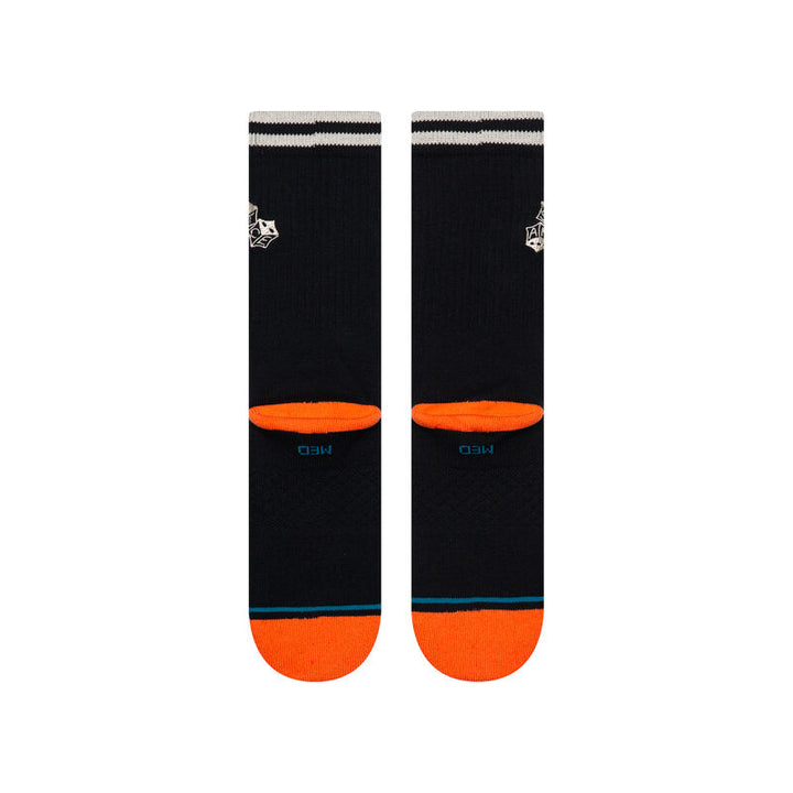 Stance High Roller Crew Sock - Black - Sun Diego Boardshop