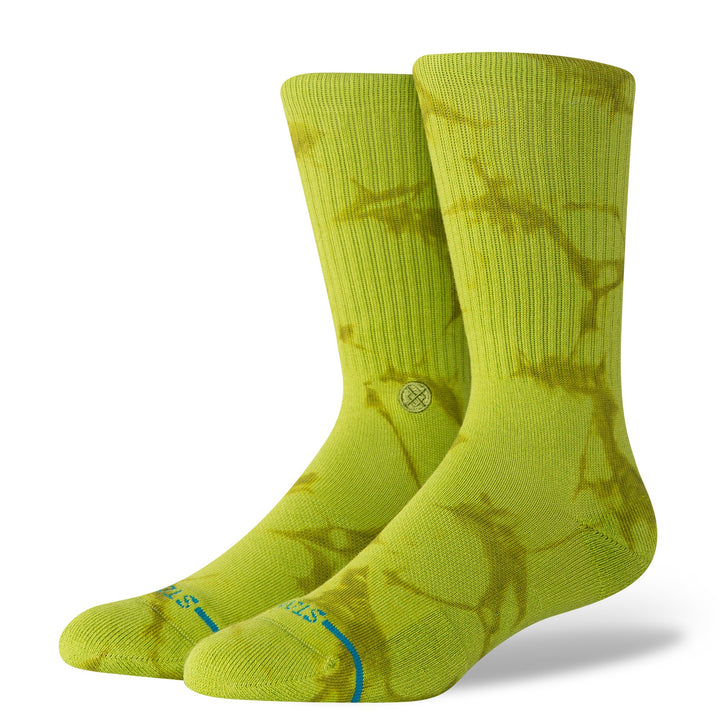 Stance Dye Crew Socks - GREEN - Sun Diego Boardshop