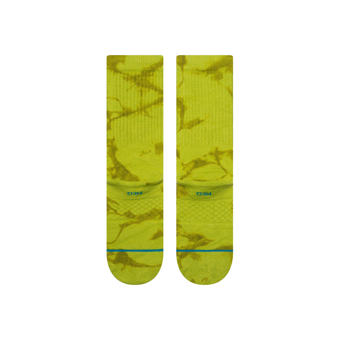 Stance Dye Crew Socks - GREEN - Sun Diego Boardshop