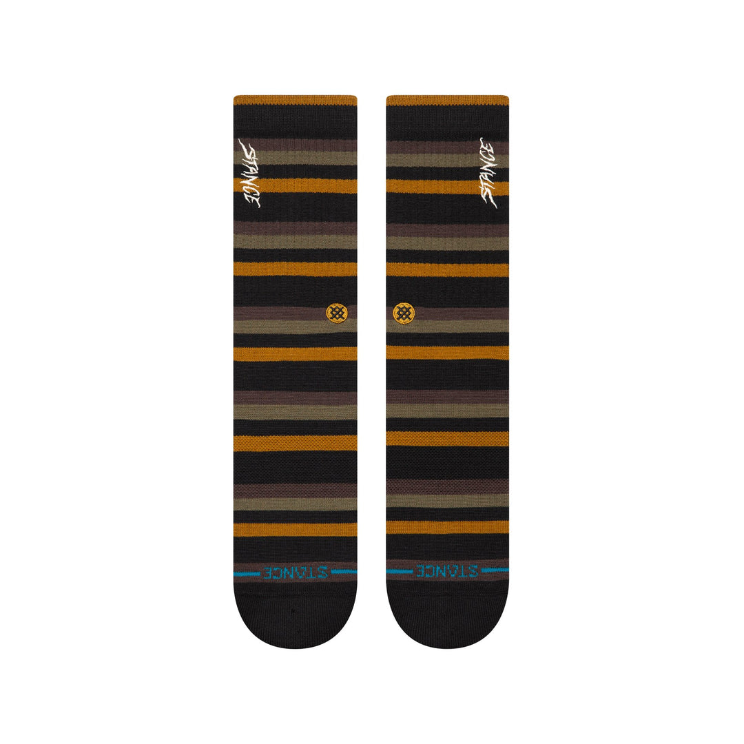 Stance Cotton Crew Medium Cushion Socks - BLACK - Sun Diego Boardshop