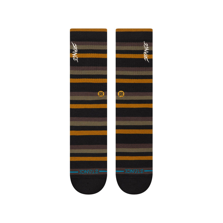 Stance Cotton Crew Medium Cushion Socks - BLACK - Sun Diego Boardshop