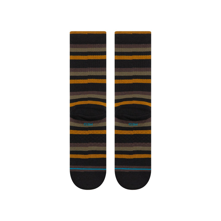 Stance Cotton Crew Medium Cushion Socks - BLACK - Sun Diego Boardshop