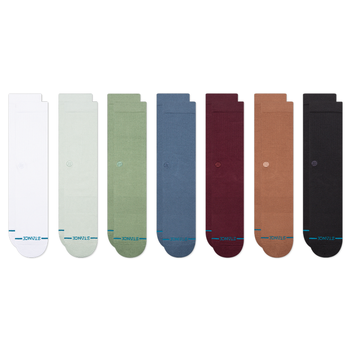 Stance Icon Crew Socks 7 Pack - Multi