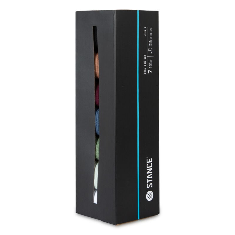 Stance Icon Crew Socks 7 Pack - Multi - Sun Diego Boardshop