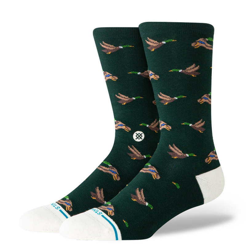 Stance Cotton Crew Light Cushion Socks - Pine - Sun Diego Boardshop
