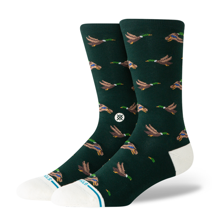 Stance Cotton Crew Light Cushion Socks - Pine - Sun Diego Boardshop
