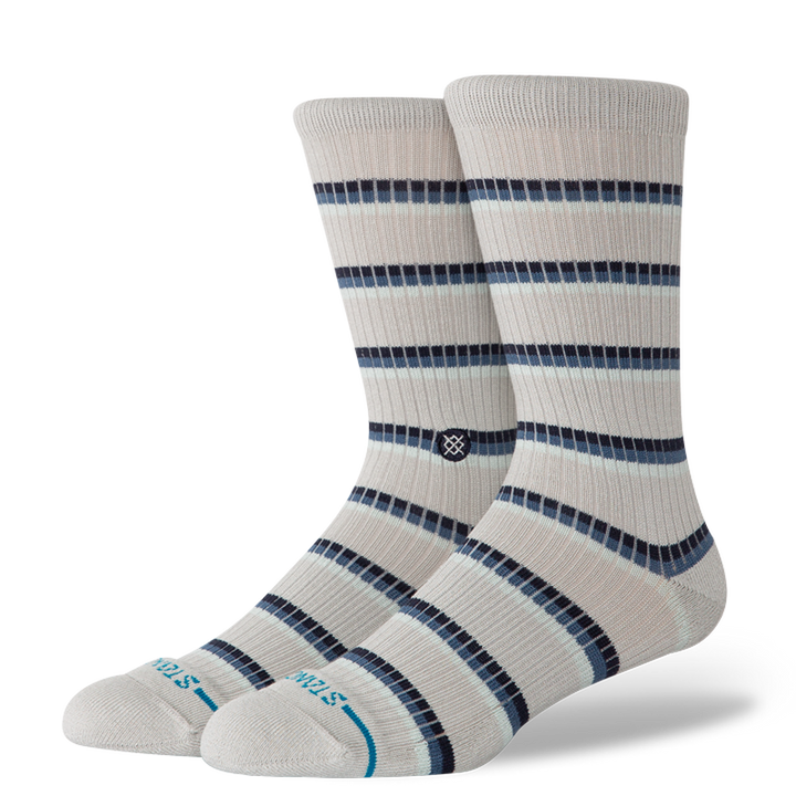 Stance Cotton Crew Light Cushion Socks - Grey