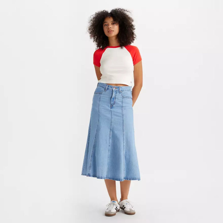 Levi's Fit And Flare Skirt - I WILL - Sun Diego Boardshop