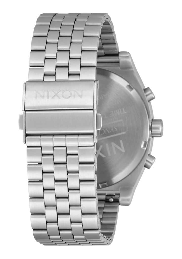 Nixon WATCHES Time Teller Chrono - CHROME/BLACK/CHROME SUNRAY - Sun Diego Boardshop