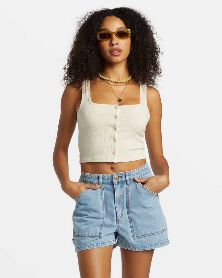 Billabong Leia Carpenter Denim Shorts - SOFT BLUE - Sun Diego Boardshop