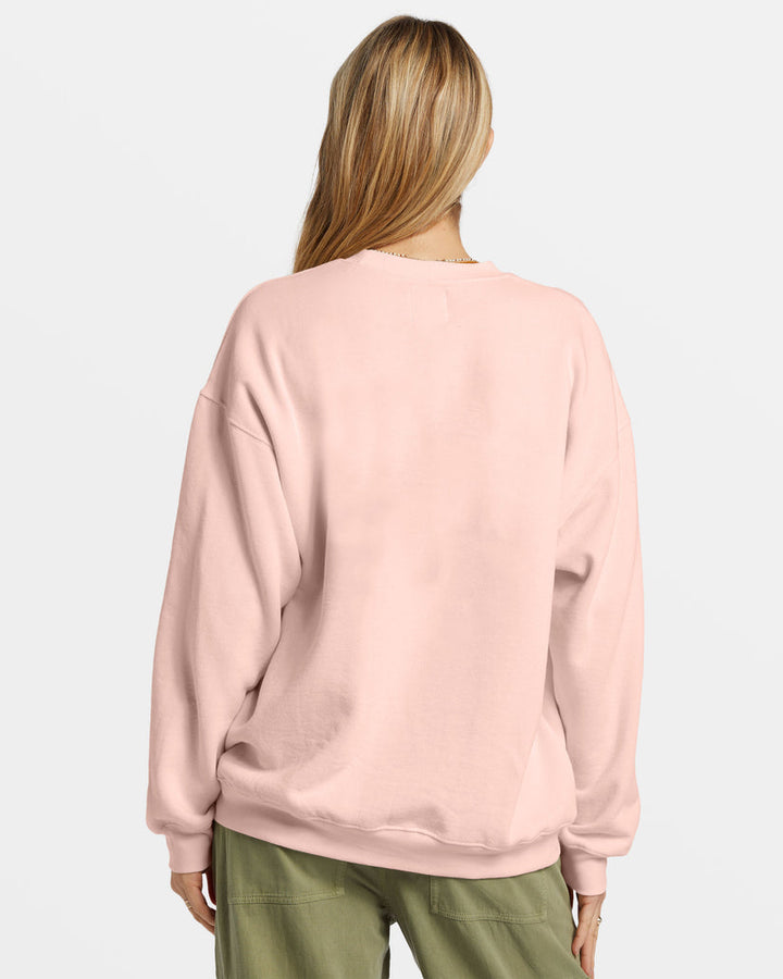 Billabong Ride In Oversized Crewneck Sweatshirt - FEELIN PEACHY - Sun Diego Boardshop