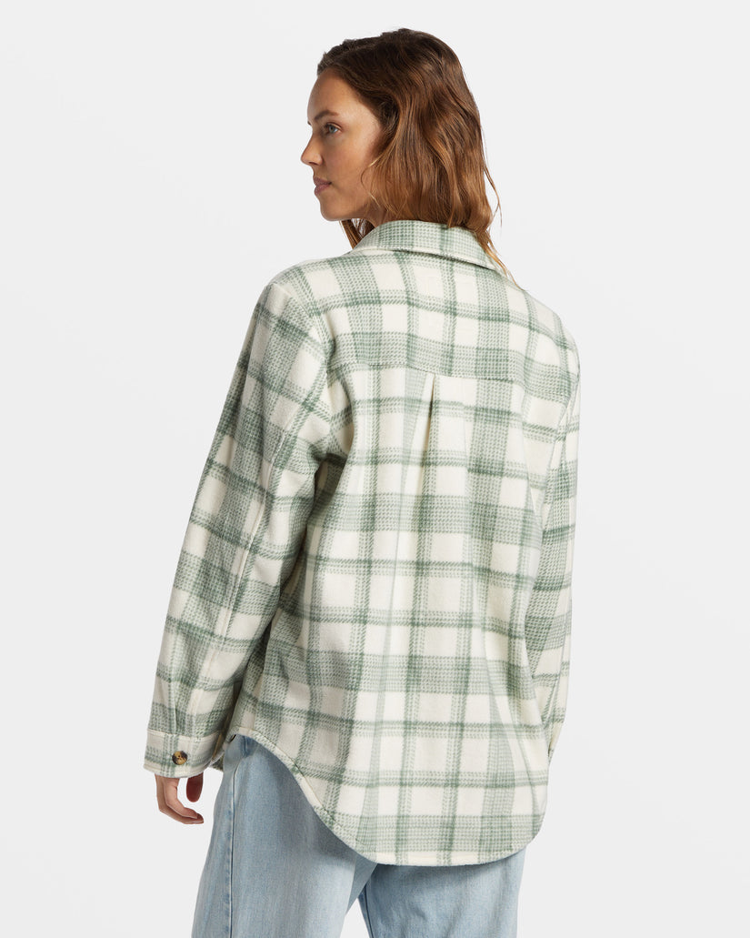 Billabong Forge Fleece Flannel Jacket - TREEHUGGER - Sun Diego Boardshop